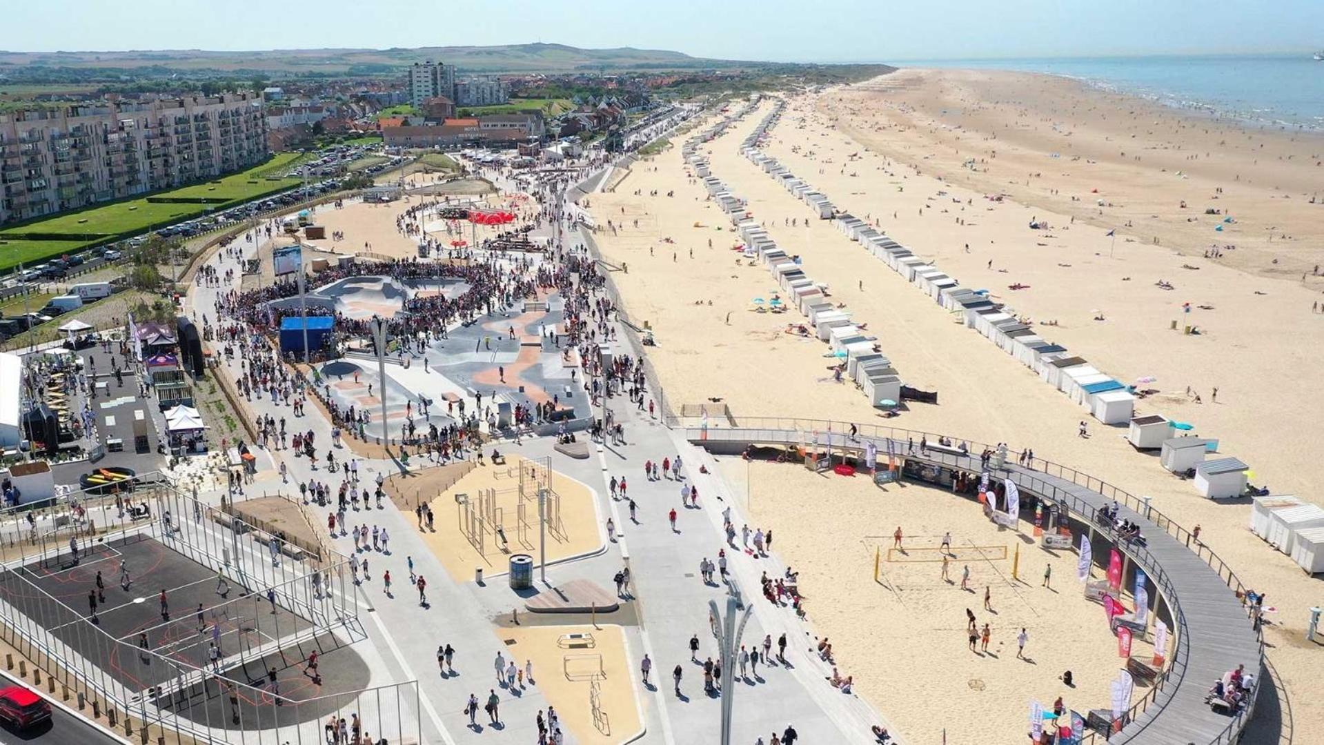 Appartement Luxe Vue Sur Mer Calais Plage Bagian luar foto